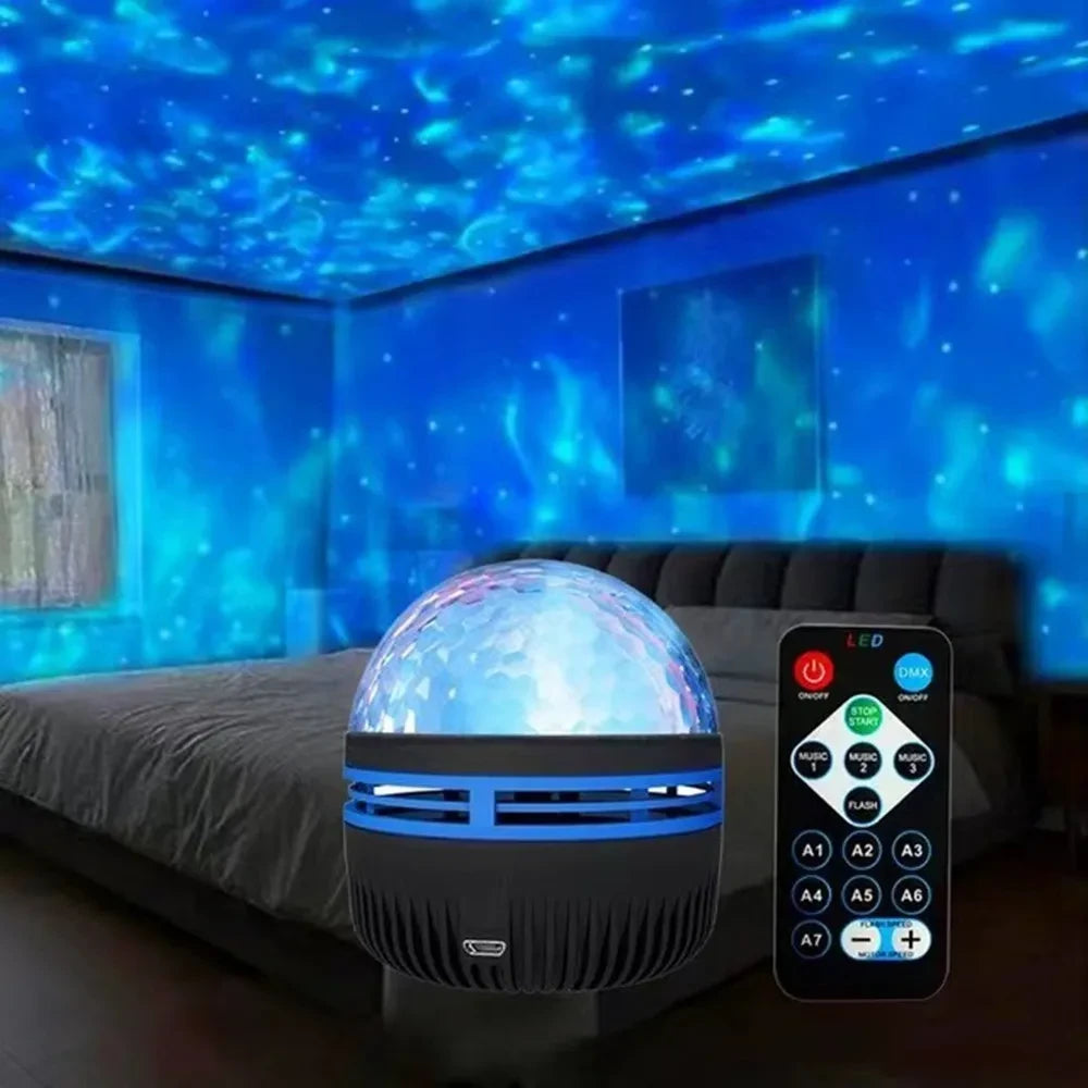 Aurora LED Projection Lamp