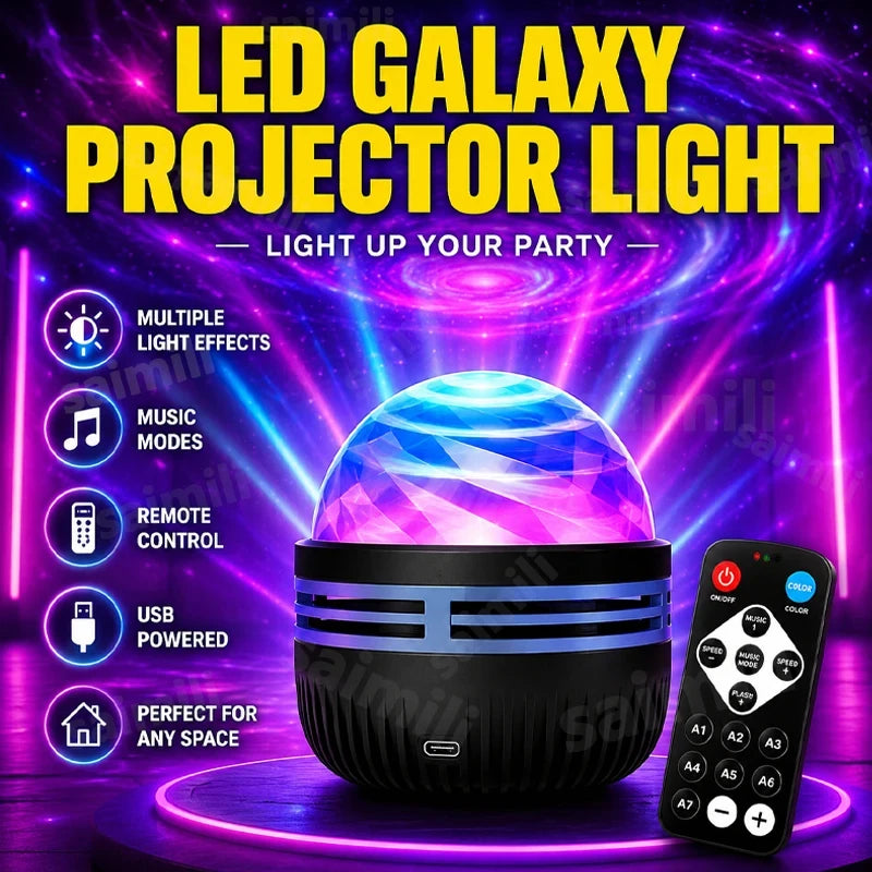 Aurora LED Projection Lamp