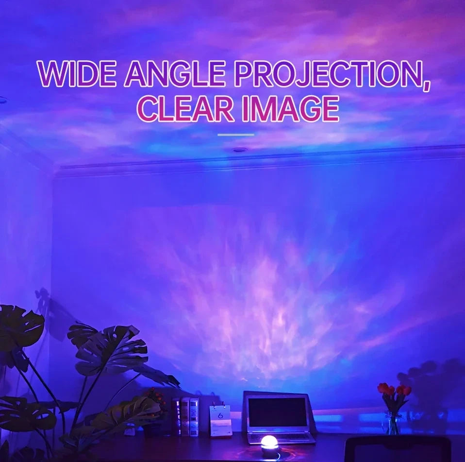 Aurora LED Projection Lamp
