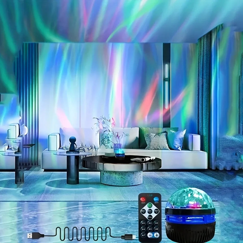 Aurora LED Projection Lamp