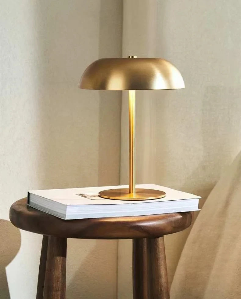 Cordless Mushroom Touch Lamp
